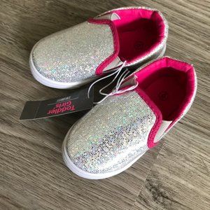 NEW| Toddler Girls Sparkly Sneakers